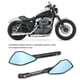 thumbnail image 3 of 1 par de Accesorios para Espejo Retrovisor de Motocicleta Diseño Pentágono Universal CNC Viaje Seguro Exclusivo y Moderno Alto Reflejo aleación de Aluminio Negro/plata ANGGREK Otros, 3 of 8
