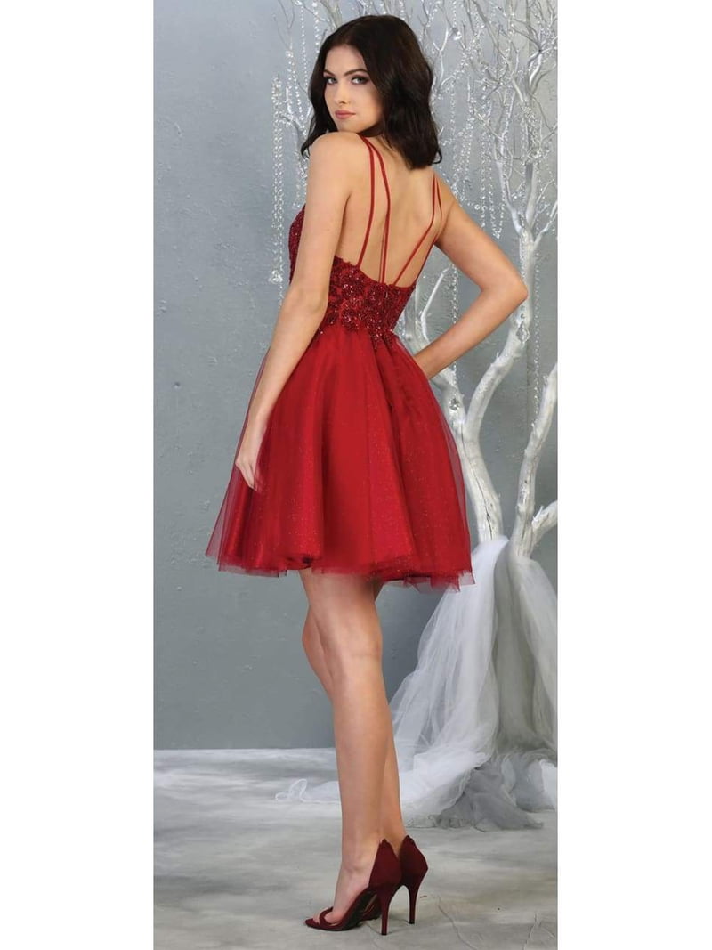 graduation dress in store Short Graduation Dress Detachable Long Sleeves Customized Mini Prom Go –  Msikoods Official Store main image 1