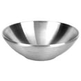 thumbnail image 5 of Pnellth Creative Stainless Steel Soup Bowl Korean Style Golden Silver Color Fruit Salad Bowl Single Layer Home Tableware Kitchen Utensils, 5 of 8