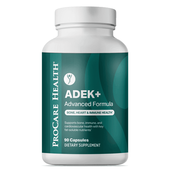ProCare Health ADEK+ Vitaminas A D E K 90 Cápsulas con Soporte Nutricional Bariátrico y Vitaminas Liposolubles