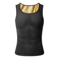 thumbnail image 5 of Zhanqunnn Men Compression Solid Basic Sleeveless Workout Gym Fitted Soft Muscle Tank Bodybuilding Athletic Vest Tall Mens Long Sleeve Shirts Pocket T Shirts for Men, Size XL, 5 of 5