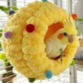 thumbnail image 5 of Parrots and birds use cotton nests,warm and thick plush,nest breeding houses,cute and comfortable Christmas decorations,and parrot winter sleeping nests., 5 of 6