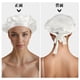 thumbnail image 2 of Bonete de cabello de seda sintética Unique Bargains con correas ajustables, gorro de dormir para mujeres, blanco, 2 of 6
