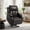 Charcoal-Large, variant on FunniHomi Oversized Dual Motor Power Lift Recliner Chair for Elderly, 27.4" Extra Wide Lay Flat Electric Lift Chair with Massage and Heat, Charcoal