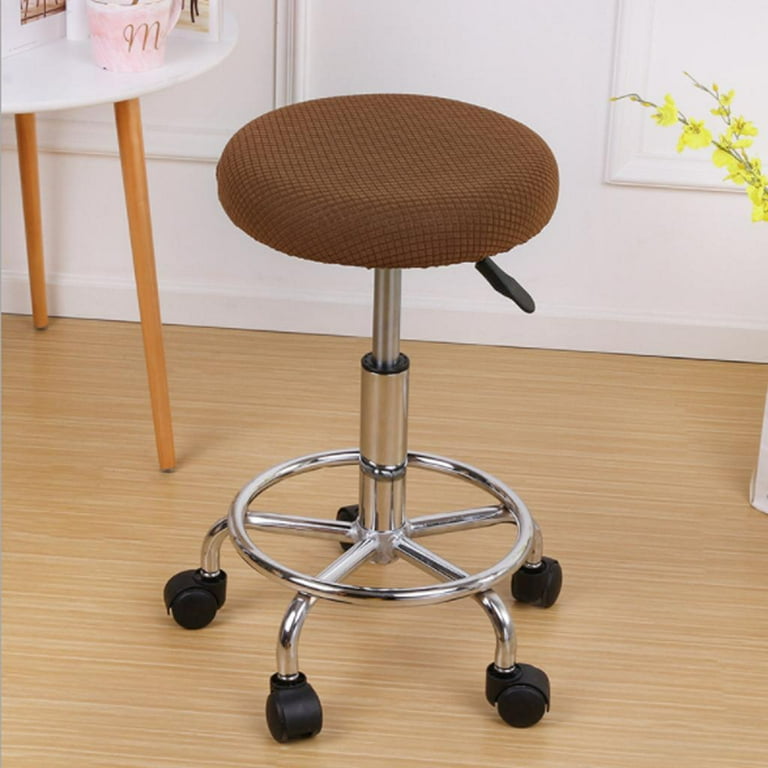 Padded Round Bar Stool Cover Cushion Round Chair Seat Cushion for