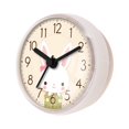 thumbnail image 2 of Reloj analógico pequeño resistente al agua, a prueba de niebla, redondo, de pared, con ventosa para Blanco, 2 of 9