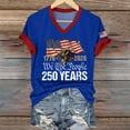 thumbnail image 7 of Vinsonshop 250th Anniversary Usa Shirt for Women 250th Anniversary Patriotic July 4th T-shirt – Usa 1776-2026 T-shirt Blue L, 7 of 7
