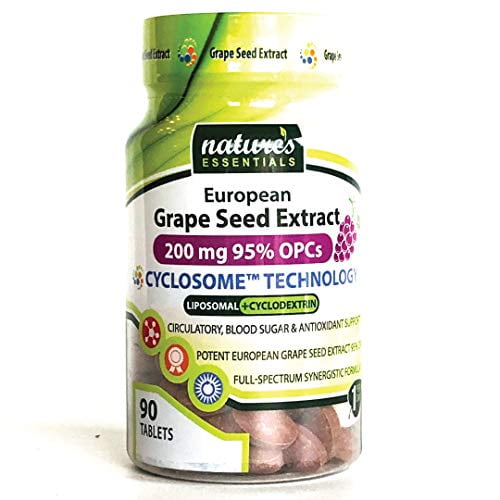 Liposomal Grape Seed Extract 200mg per Pill 95 OPC Maximum