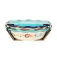 thumbnail image 5 of The Pioneer Woman Keepsake Floral 4.75" Ceramic Mini Pie Pans, Set of 2, 5 of 6