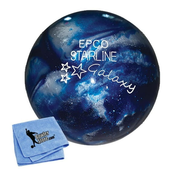 EPCO Duckpin (5-Pin) Starline Galaxy -Blue - 4 7/8", 3lbs 8oz 1 Ball