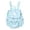 Blue, variant on Junior High School Student Schoolbag With An Like Polka And Bow Design Double Shoulder