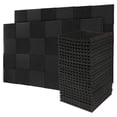 thumbnail image 4 of Paneles Absorbentes de Sonido de Espuma Insonorizada Acústica de 100 Piezas Paneles de Aislamiento Acústico Cuña para Paredes de Estudio Techo 1 x 12 x 12 Pulgadas, 4 of 9