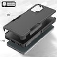 thumbnail image 4 of for Motorola Moto G 5G 2024 Case: Dual Layer Protective Heavy Duty Cell Phone Cover Shockproof Rugged with HD Screen Protector - Military Protection Bumper Tough - Motorola Moto G 5G 2024, Black, 4 of 9