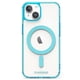 thumbnail image 1 of Funda PUREGEAR Slimshell MagSafe para iPhone 14 Azul Transparente, 1 of 9