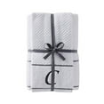 thumbnail image 1 of SKL Home Monogram C Bath and Hand Towel Set, White, 4-Pack, 1 of 5