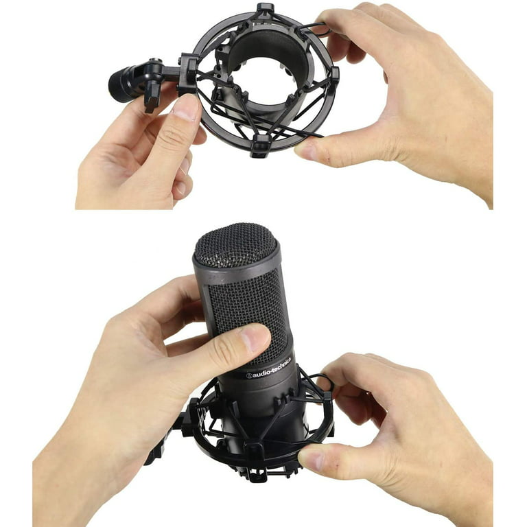 AT2020 Shock Mount with Windscreen Shock Mount Stand with Foam Pop