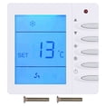 thumbnail image 2 of Termostato LCD, Lectura Rápida de Datos anti interferencia Termostato Programable Paraire Acondicionado Central del Hogar, 2 of 7