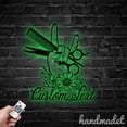 thumbnail image 2 of Handmadetneonsign Hair Salon Metal Wall Art Light, Barber Metal Sign Wall Decor, Barber Metal Decor, 2 of 5