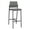 Asteroid, variant on Avon Reception Waiting Cafe Stool UPH Seat Back / Charcoal Steel / Navy Blue