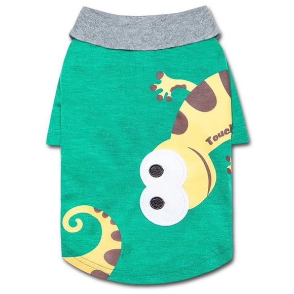 Touchdog TS2GNSM Polo pour Chien Style Caribéen - Vert - Petit