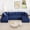 Blue, variant on Wiilayok 131" U Shaped Sectional Sofa Set with Deep Seat Chaise, Modular Cloud Corduroy Sofa Couch for Living Room,4 Seat,Blue