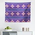 thumbnail image 1 of Aztec Tapestry, Ethnical Zigzag Chevron Print in Earthy Tones, Fabric Wall Hanging Decor for Bedroom Living Room Dorm, 2 Sizes, Charcoal Grey Vermilion, by Ambesonne, 1 of 1