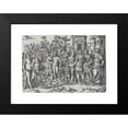 thumbnail image 2 of Marcantonio Raimondi 14x11 Black Modern Framed Museum Art Print Titled - Triumph, 2 of 5