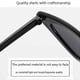 thumbnail image 3 of Women's Sunglasses Retro Cat Eye Sunglasses (2 Pieces - Yellow, Black)-9, 3 of 3