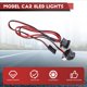 thumbnail image 4 of Repuestos de Luces LED Delanteras para Crawler RC 1/10 para Axial SCX10 90046 TRX4 TRX6 Redcat Gen8 2LED Luz Roja, 4 of 5