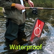 Allytechgroup Waterproof Case for iPhone 15 Pro Max, Full Body Protection Built-in Screen Protector MagSafe Wireless Charging Dustproof Shockproof Cover Case with Transparent PC, Black