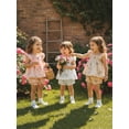 thumbnail image 4 of AceBaby Baby Girl Floral 2Pcs Outfits Toddler Summer Shorts Set for 3-24M,95% Cotton, 4 of 9