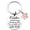 206, variant on Stainless Steel Best Friend Keychain Engraved Not Sisters By Blood For Women