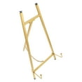 thumbnail image 3 of Niceauty Golden Metal Easel Stand Portable Stainless Steel Art Display Rack for Wedding Sign and Photo, 3 of 8
