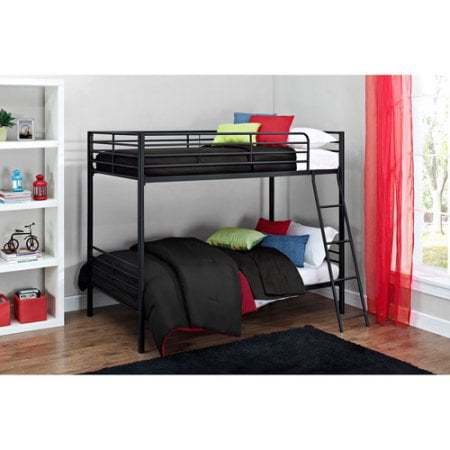 Twin Convertible Bunk Bed, Slumber 1 6 Comfort Bunk Bed Spring Mattress