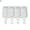 C White, variant on 3D DIY Silicone Ice Cream Mold Handmade Eco-Friendly Popsicle Mold Mousse Dessert Freezer Juice Ice Cube Tray Barrel Maker Mould, 4 Grids