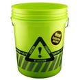 thumbnail image 1 of Leaktite  5 gal Reflective Caution Bucket, 1 of 1