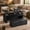 Black, variant on Doyolan Lift Top Coffee Table Set, 40'' Multi-Function Coffee Table with Ottoman Bench on Wheels and Hidden Compartment, Center Table with Bench for Living Room
