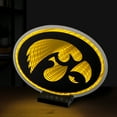 thumbnail image 3 of Iowa Hawkeyes LED Infinity Logo Light, 3 of 7