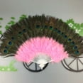 thumbnail image 2 of Mano plegable con ventilador de la boda Showgirl Dance Elegante pluma grande plegable mano fanático decoración decoración decoración fiesta regalos, 2 of 7