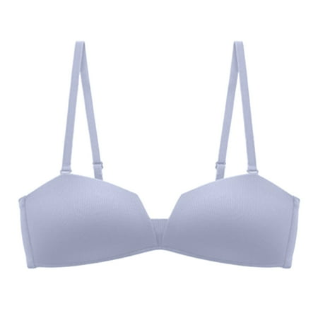 

Pedort Sports Bra Comfort Devotion Demi T-Shirt Bra Velvety Full-Coverage Bra Comfortable Bra with Convertible Straps for Everyday Purple 38