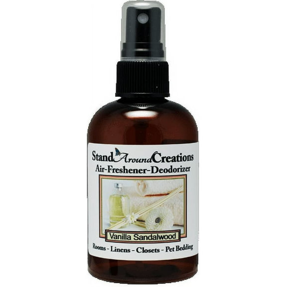 VANILLA SANDALWOOD AIR-FRESHENER / DEODORIZER 4-OZ.