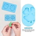 thumbnail image 3 of WASHWEPE 2Pcs Silicone Molds for DIY Earring Pendants Jewelry Craft Durable Blue Silicone, 3 of 6