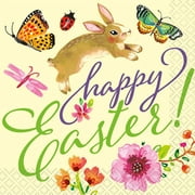 Easter 'Floral Bunny' Small Napkins (16ct)