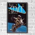 thumbnail image 2 of Visit Space Vintage Travel Poster / Postcard WPA Style Retro 1950s 1960s Art Print, 2 of 4