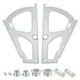 thumbnail image 1 of Bisagras para Armario de Zapatos de 1 Capa, 2 piezas de Accesorios de Reemplazo de Acero Inoxidable Gris, 1 of 5