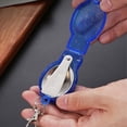 thumbnail image 6 of 1 Pcs Folding Spoon And Fork Stainless Steel Spork Portable Camping Cutlery Multi-Functional Foldable Fruit Forks for Outdoors Picnic Thermos Travel Tableware by Ageoie, 6 of 8
