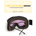 thumbnail image 6 of Snower Kids Ski Goggles - Over Glasses Ski/Snowboard Goggles for Youth - 100% UV Protection, 6 of 12