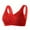 Red, variant on Patlollav Bras for Women, Women Daisy Bra Sports Bras Beauty Back Full Coverage Comfor Bras Front Button Corset