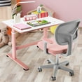 thumbnail image 3 of Costway Ensemble de Table et de Chaise de Bureau Réglable en Hauteur pour Enfants de Plus de 3 Ans Rose, 3 of 9