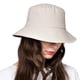 thumbnail image 1 of Sombreros de algodón para mujer, sombrero de playa para el sol, adolescentes, niñas, ala ancha, gorras de pescador de verano, 1 of 6